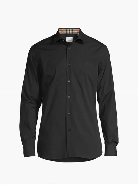 01’ Burb3rry Check Button Shirt