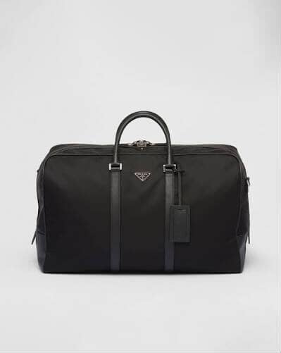 01’ Prada Re-Nylon and Saffiano leather Duffle
